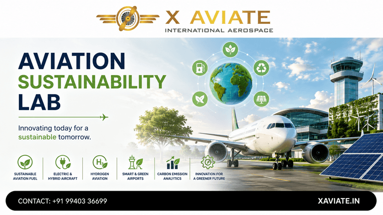 Aviation Sustainability Lab: Innovating for Greener Skies