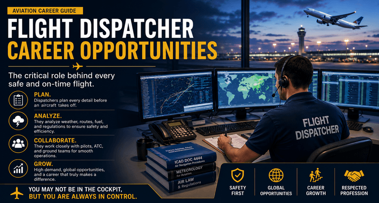 Flight dispatcher coordinating flight operations at a workstation