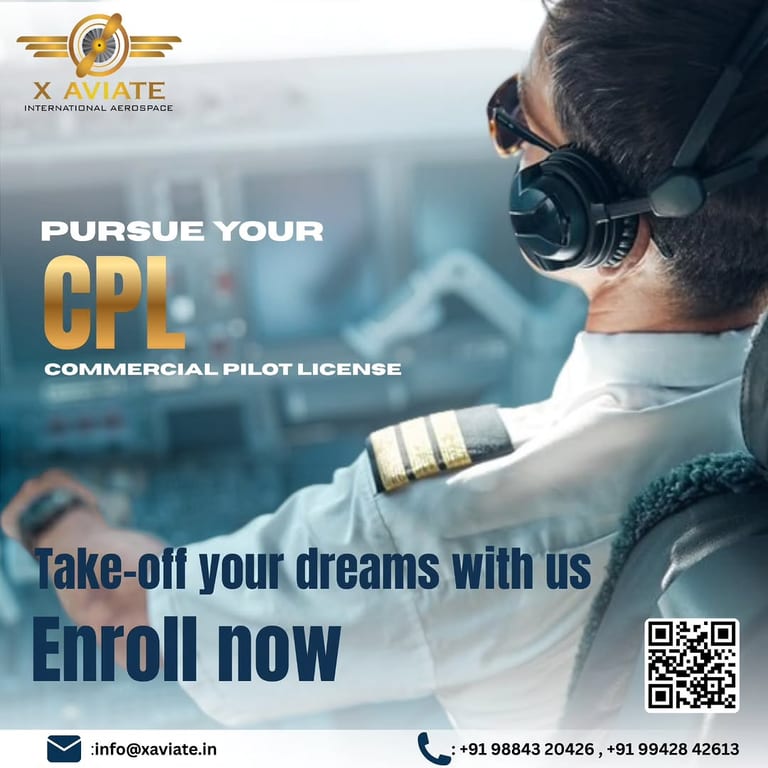CPL Ground Class Admissions Open at X Aviate International Aerospace