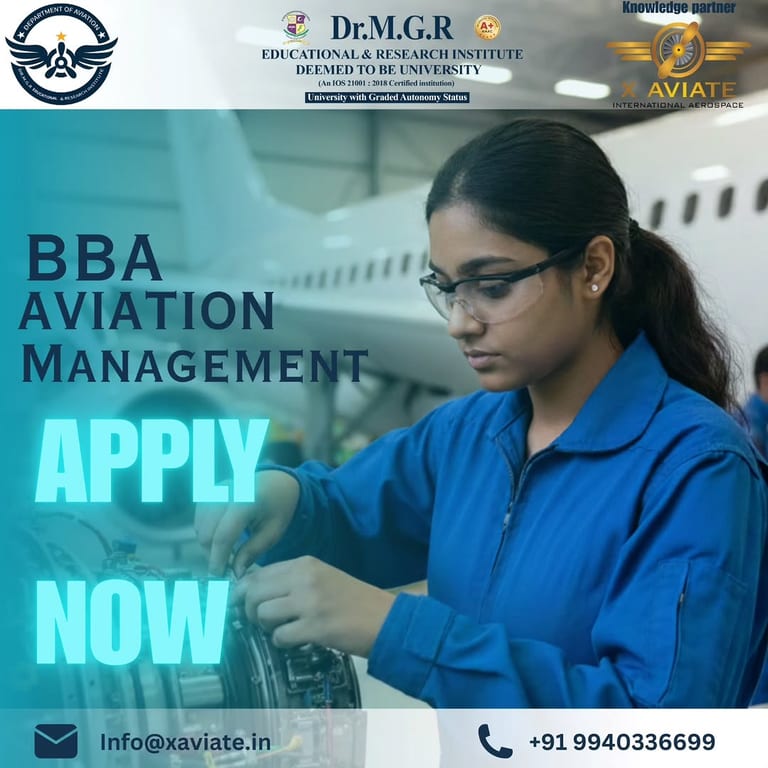 BBA in Aviation Management: Shape Your Aerospace Career