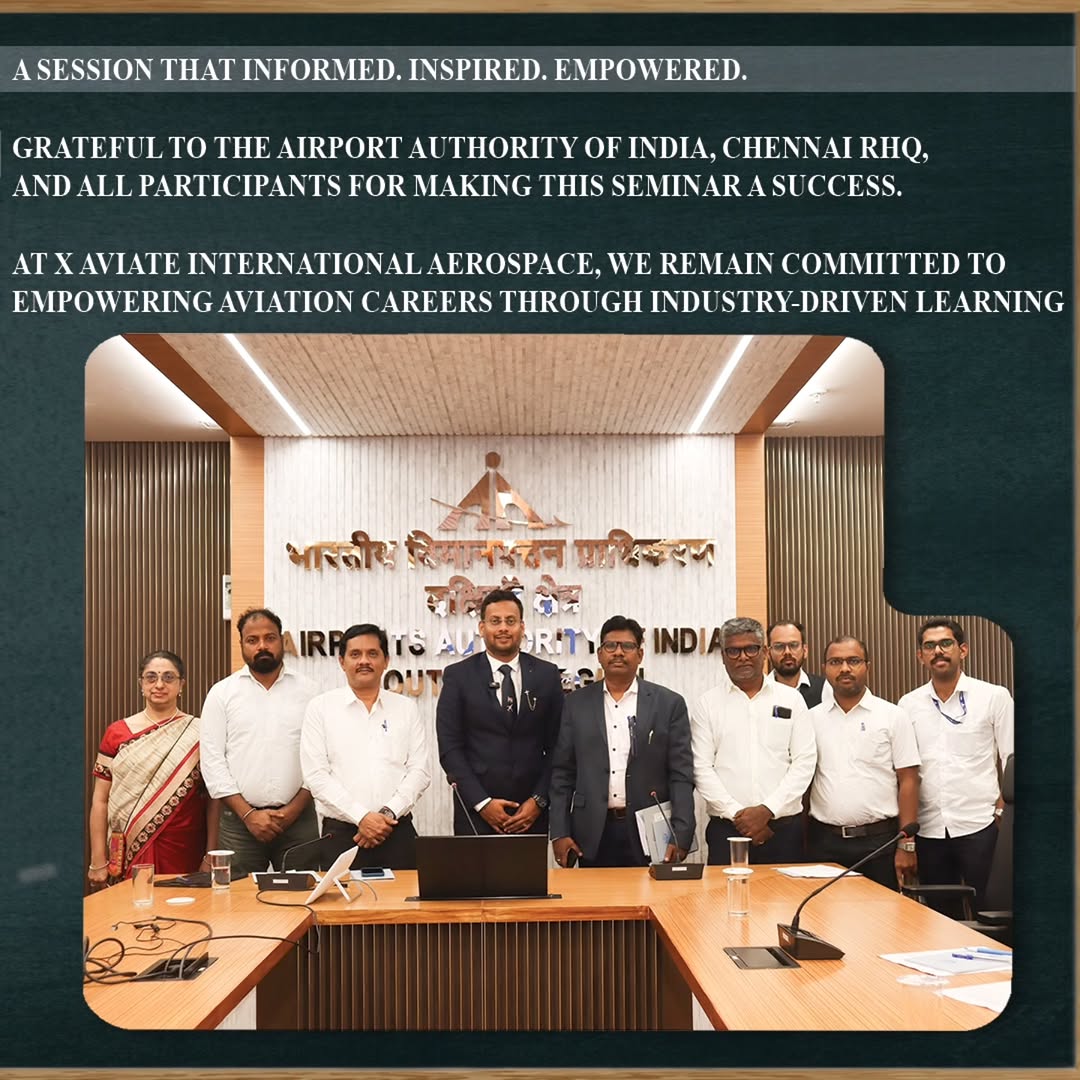 X Aviate Director Capt. Vivek K Leads ATC Expert Panel