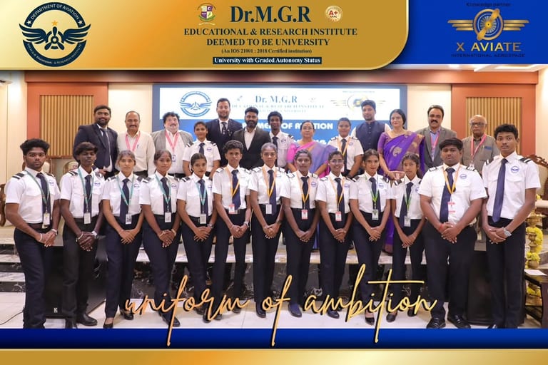 Epaulettes Donning Ceremony 2025 at X Aviate International Aerospace