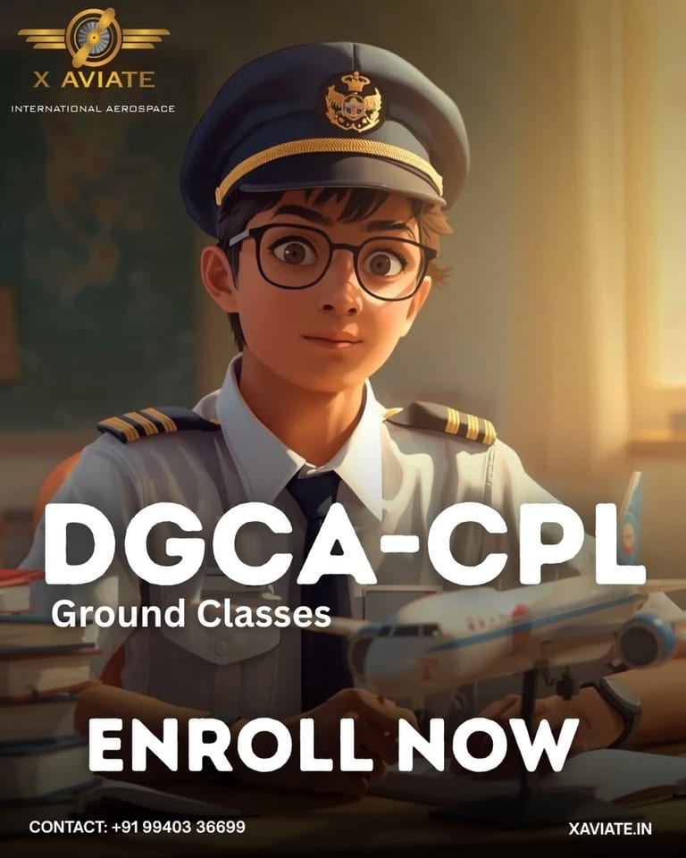 DGCA CPL Ground Classes at X Aviate International Aerospace