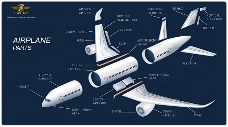 Mastering Aircraft Parts & Systems at X Aviate International Aerospace