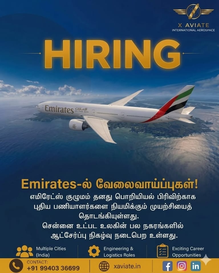 Emirates Aviation Hiring: Launch Your Career with X Aviate