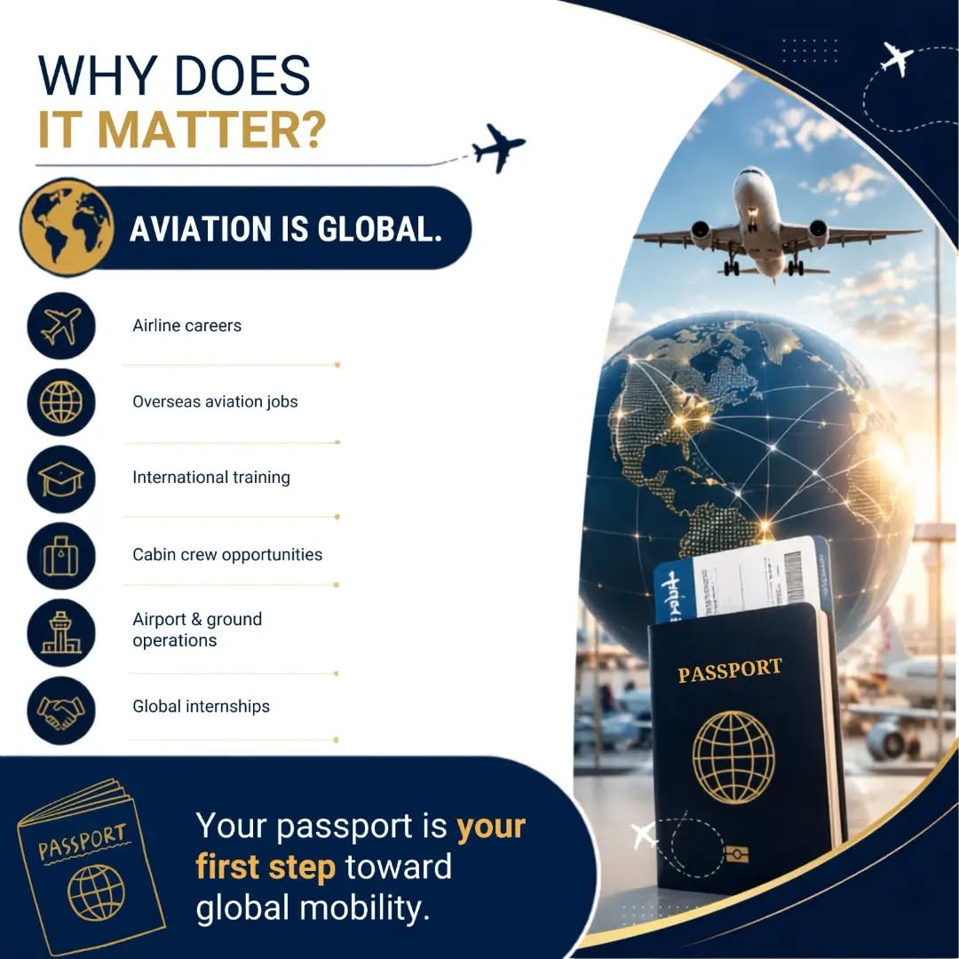 Global Aviation Careers: Why Your Passport is Your Ticket