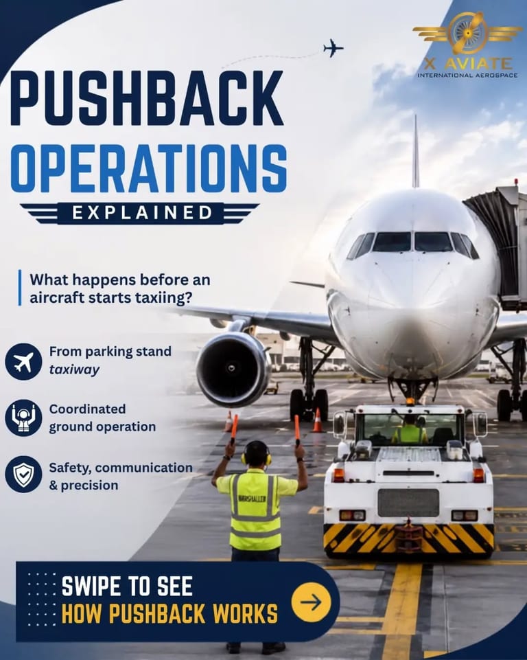 Behind the Scenes of Aircraft Pushback Operations