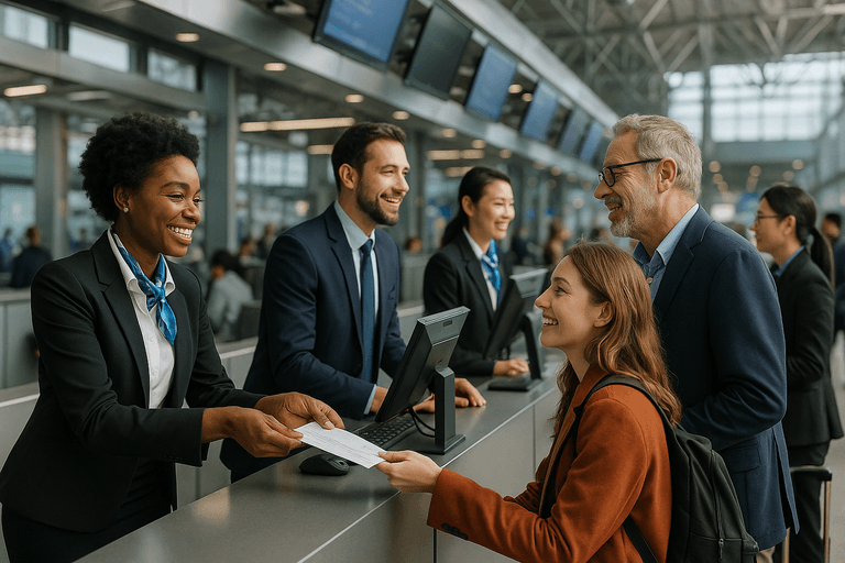 Career Opportunities in Airport Customer Service and Check-In Roles