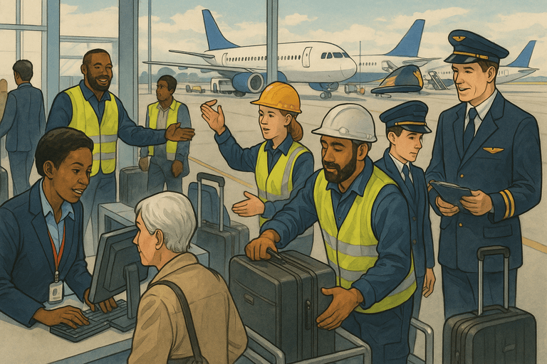 Airport Ground Staff Skills Checklist for Success