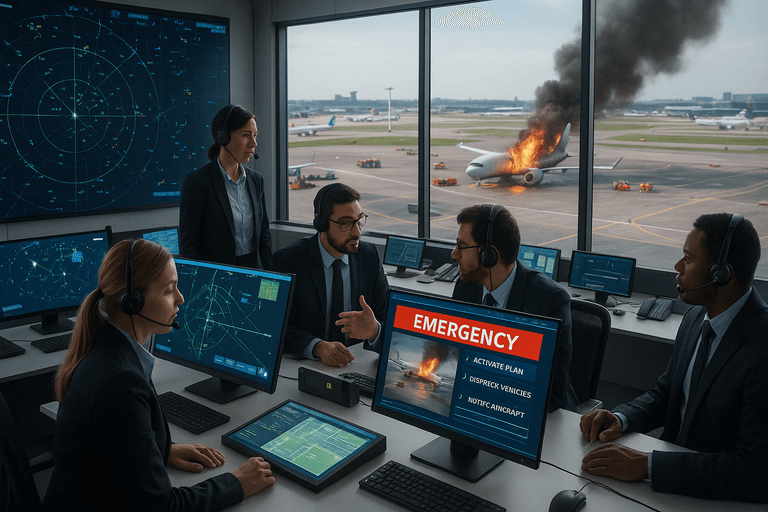 Disaster Management in Aviation: Critical Protocols for Airports